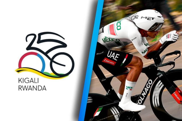 Isaac del Toro termina en el top 10 del Mundial de Ciclismo de Ruta 2025 y es el mejor latinoamericano. (Foto: @pissei)