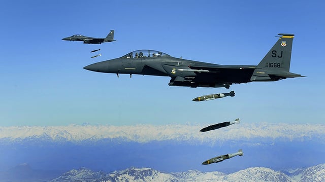 USAF airstrike.