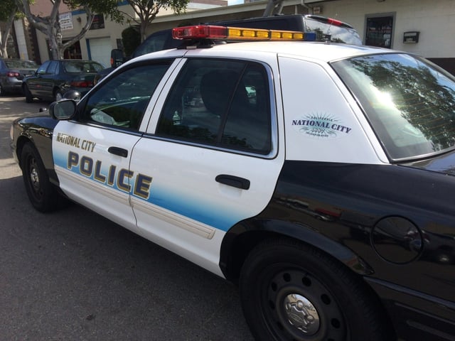 National City police car / patrol car