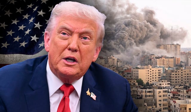Trump asegura que hay "una oportunidad real" para poner fin a la guerra en Gaza antes de reunirse con Netanyahu