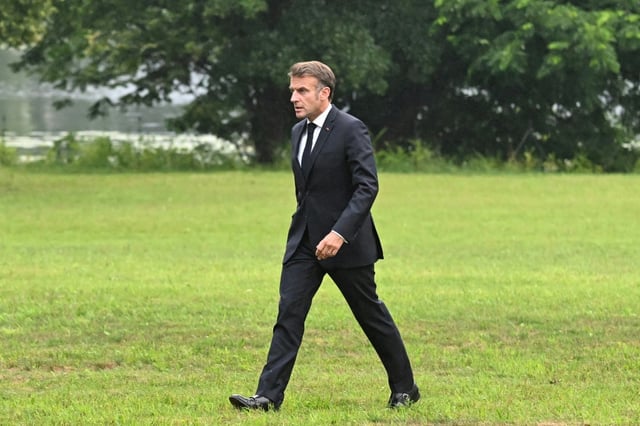 'Attacks and death threats, old or recent, against several magistrates are unacceptable,' Macron said