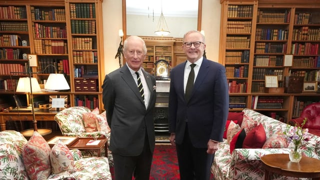 Anthony Albanese met the King at Balmoral on Saturday