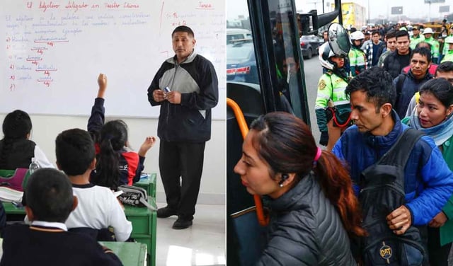 ¿Habrá clases mañana 29 de septiembre durante el paro de transportistas en Lima y Callao? Esto se sabe
