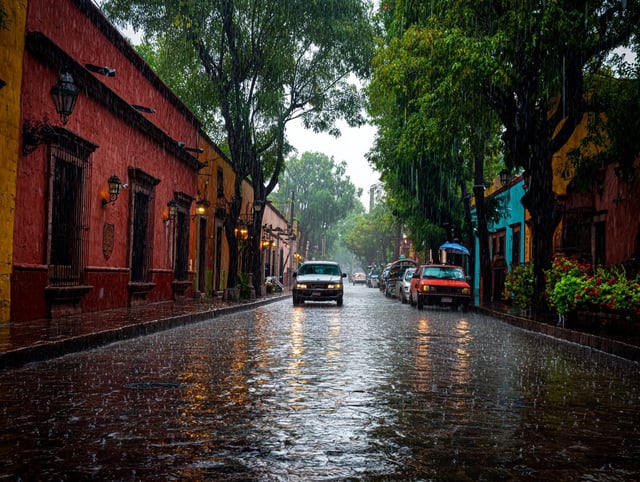 El SMN pronostica lluvias intensas para el lunes y martes en estados como Zacatecas, Jalisco, Oaxaca y Chiapas.