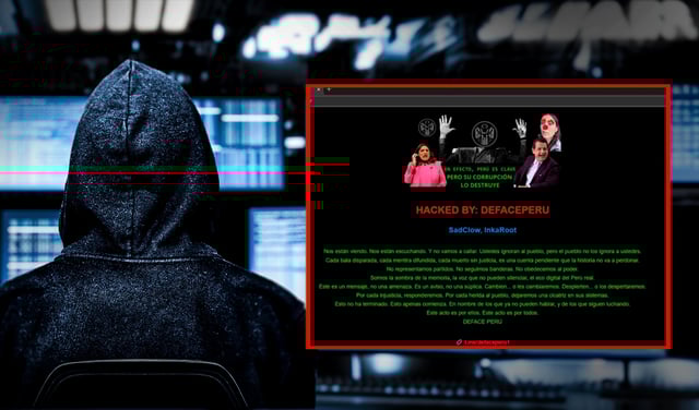 Hackers de 'El Peruano' lanzan mensaje al Gobierno: "Cada mentira difundida, cada muerto sin justicia, es una cuenta pendiente"
