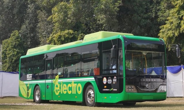 Electric Bus Service Announced for More Cities in Punjab