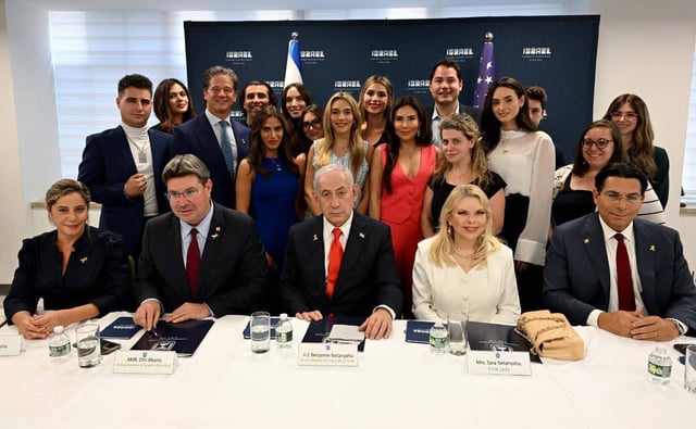 Netanyahu Urges American Influencers in New York to Fight Online Hate, Defend Israel