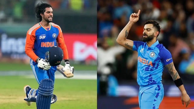 Tilak Varma and Virat Kohli