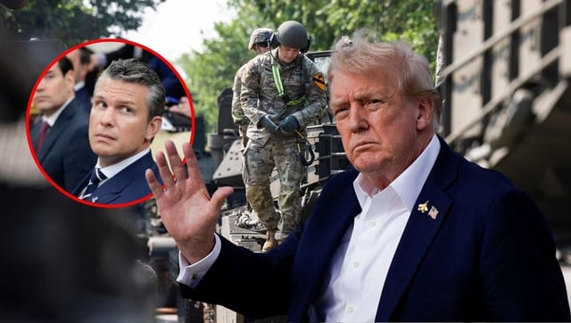 Trump asistirá a reunión inusual y de última hora con altos mandos militares.