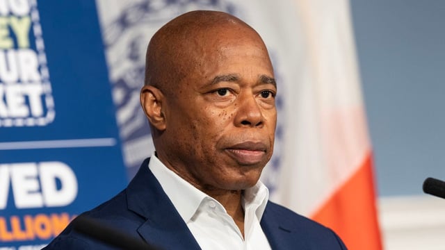 Eric Adams, alcalde de Nueva York./Foto: CNN