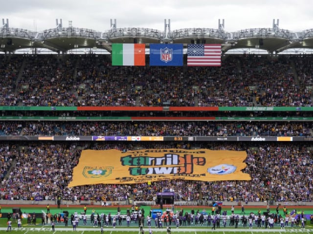 La visita de la NFL a Dublín quedó empañada por un asalto a un jugador de Steelers.
