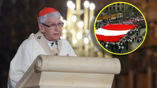 Cardenal Castillo: "Estos signos que estamos viendo en nuestras calles no son motivo para decir ‘esta gente terrorista’. No, no, aquí no hay terroristas".