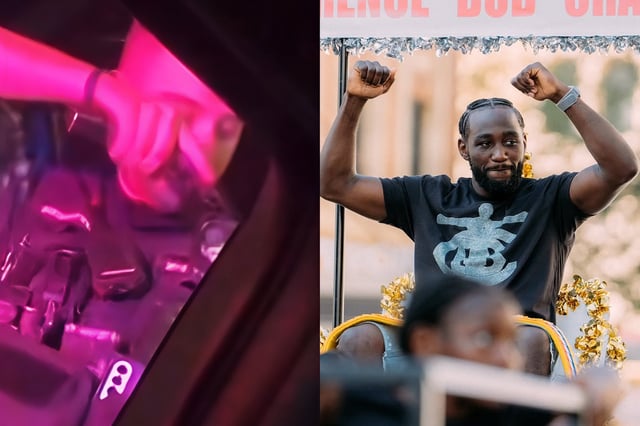 Terence Crawford fue detenido en Omaha y obligado a salir de su auto a punta de pistola. (Fotos: Captura de pantalla / Netflix - @gregnoire)