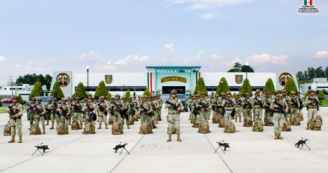 Elementos de las Fuerzas Especiales serán desplegados en tres entidades del país. Foto: X @Defensamx1