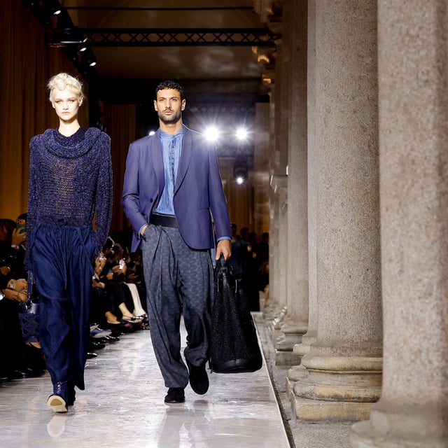 Giorgio Armani S/S 2026 runway show final show