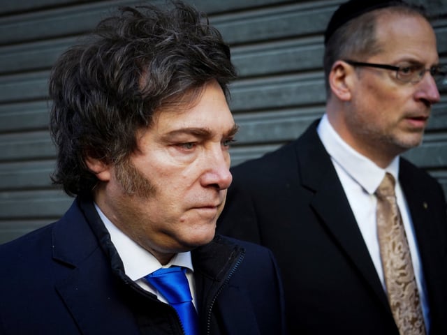 "Repudiable", la reacción de Javier Milei por el escándalo de los cánticos antisemitas de alumnos de secundario en su viaje de egresados. Foto Reuter