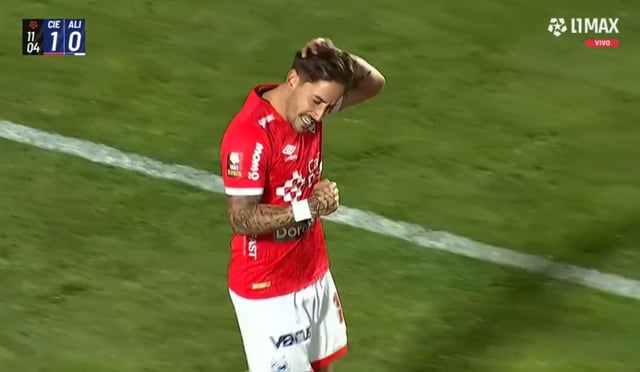 Alejandro Hohberg puso el primero de Cienciano ante Alianza Lima (L1 MAX)