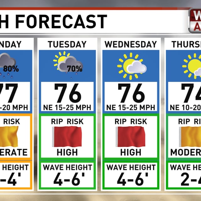 Beach Forecast{p}{/p}