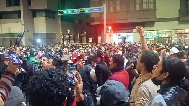 Los protestantes exigieron mayores medidas de seguridad ante la creciente ola de criminalidad.