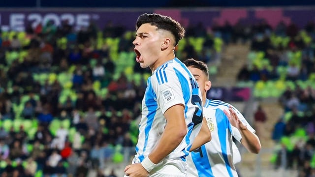Alejo Sarco fue la gran figura argentina en el inicio del Mundial Sub 20.