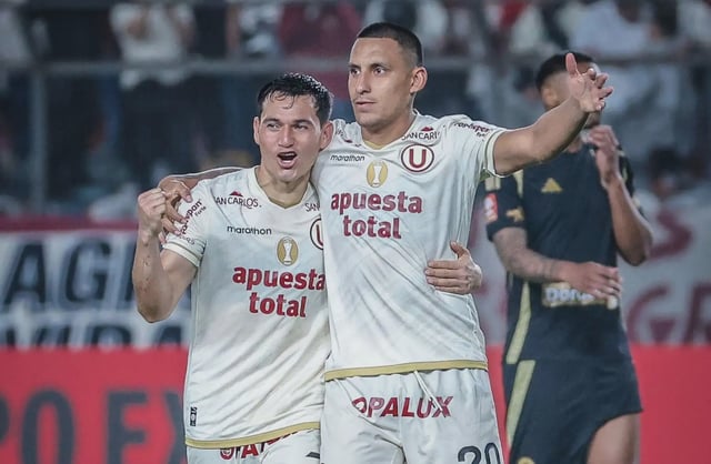 Con doblete de Álex Valera, Universitario venció 3-2 a Cusco FC y se mantiene en lo más alto del Clausura.