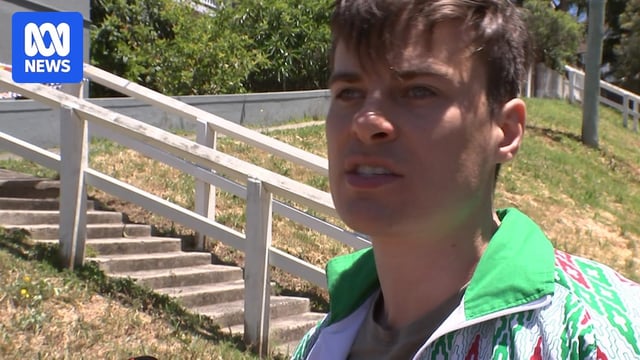 Jordan Shanks, aka friendlyjordies, at his Bondi home