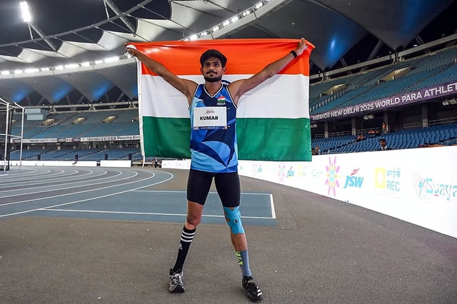 Shailesh Kumar wins India’s first gold at World Para Athletics