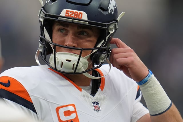 Quarterback Bo Nix and the Broncos will face the Bengals at 5 p.m. Monday. (KGO 7, KXTV 10) 