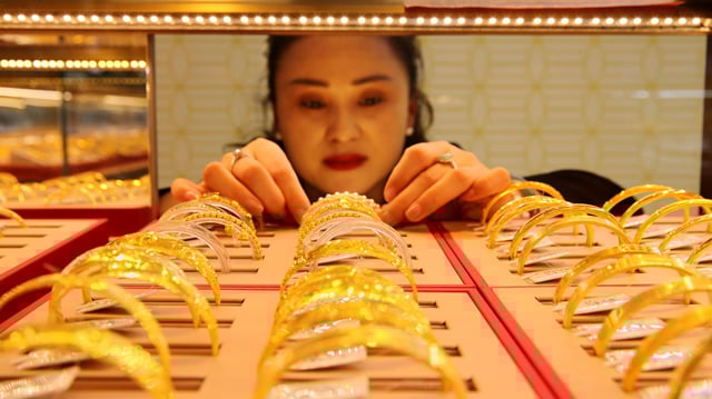 Gold is regarded as a safe haven in times of market turbulence