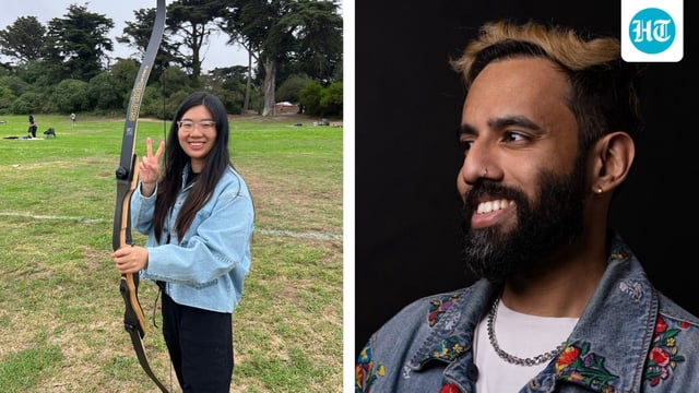 Peggy Wang (L) and Vishnu Hari (R) were the co-founders of Ego. 