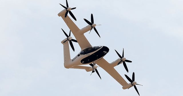 Joby Aviation has also partnered with Dubai's Roads and Transport Authority for air taxis. Chris Whiteoak / The National