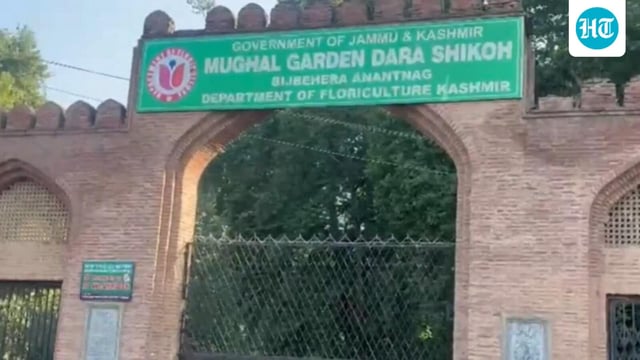 Visuals from Wazir Bagh and Dara Shikoh Garden, which are among the sites reopened on Monday.