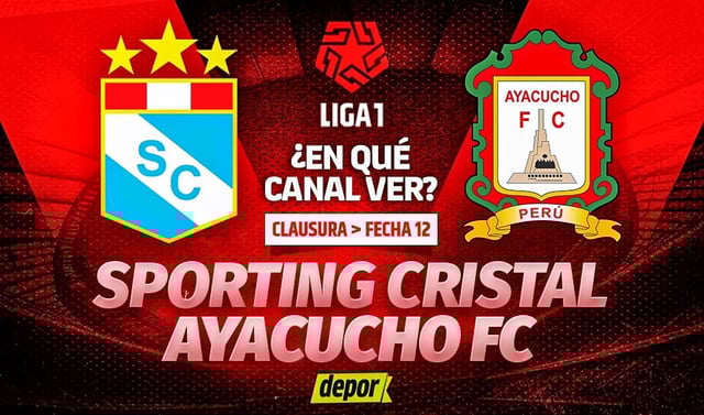 Sporting Cristal vs. Ayacucho FC se enfrentan por el Torneo Clausura 2025. (Diseño: Christian Marlow / Depor)
