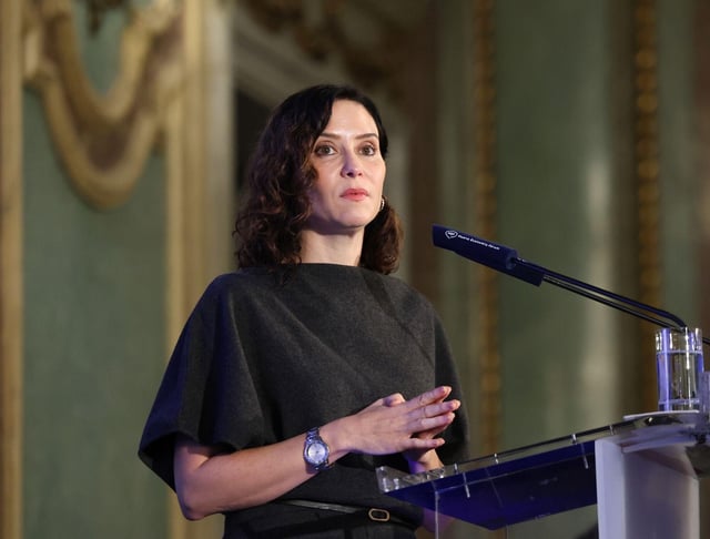 La presidenta de la Comunidad de Madrid, Isabel Díaz Ayuso.