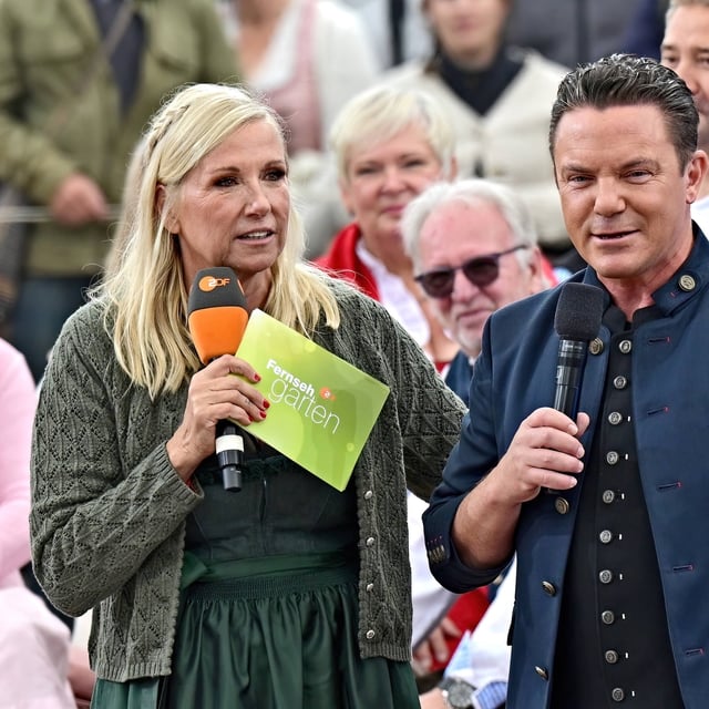 Kiewel und Mross sorgen im "Fernsehgarten"-Finale nur für durchschnittliche Quoten.