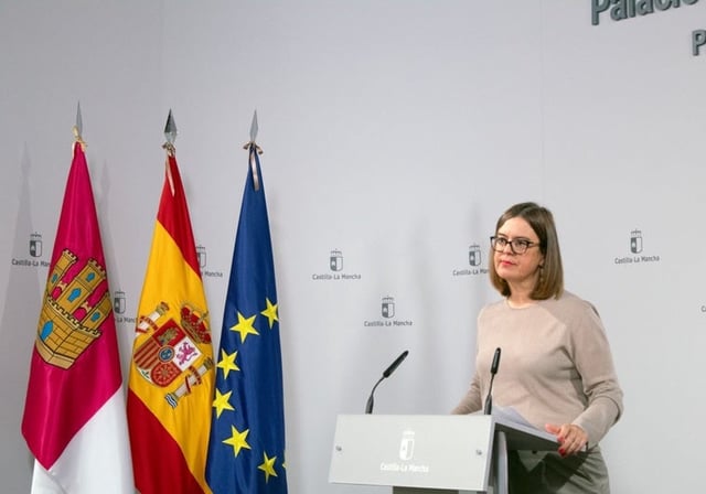 Esther Padilla, portavoz del Gobierno regional, en una imagen de archivo