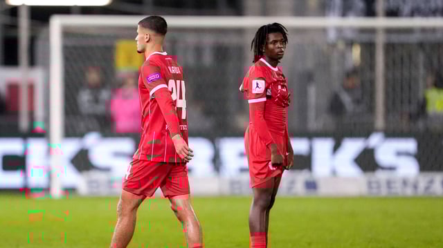 Frust pur bei Kickers Offenbach nach der Niederlage in Sandhausen.