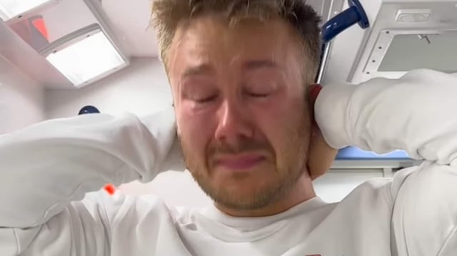 Nach seiner ersten Kinder-Reanimation kann Marcel Wilhelm seine Emotionen nicht zurückhalten und teilt sie in einem Video. Dieses geht daraufhin viral. 