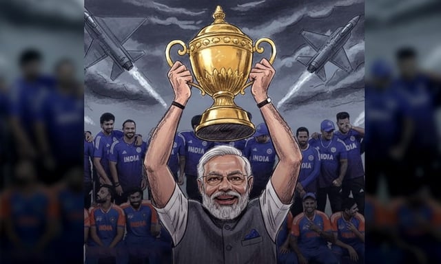 Indian opposition slams Modi for politicizing cricket victory