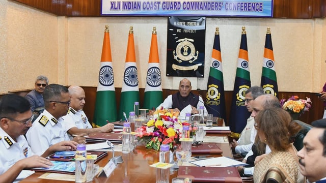 Defence Minister Rajnath Singh (Photo Credits: SNS)