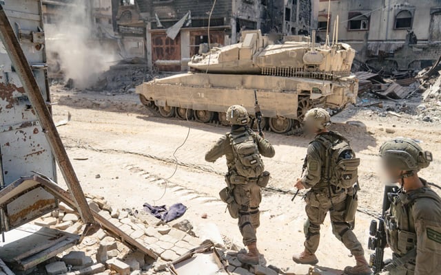 IDF Strikes 140 Terror Targets in Gaza as Ground Offensive Advances