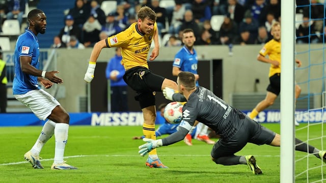 Noch steht Dynamo Dresden in der 2. Liga überm Strich. Trotzdem wird die Luft für den Aufsteiger rauer.