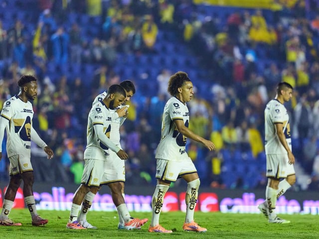 La imagen de un equipo apaleado.