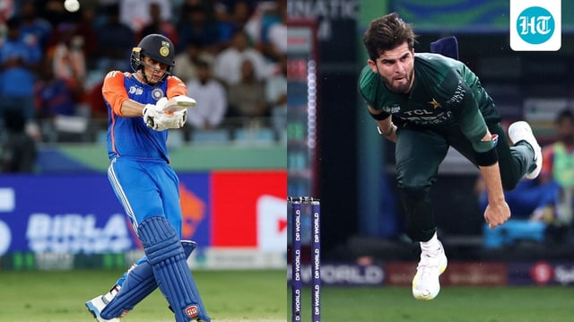 Abhishek Sharma and Shaheen Afridi