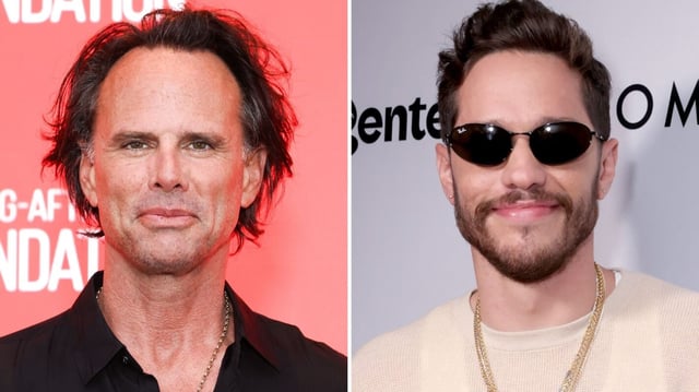 Walton Goggins and Pete Davidson