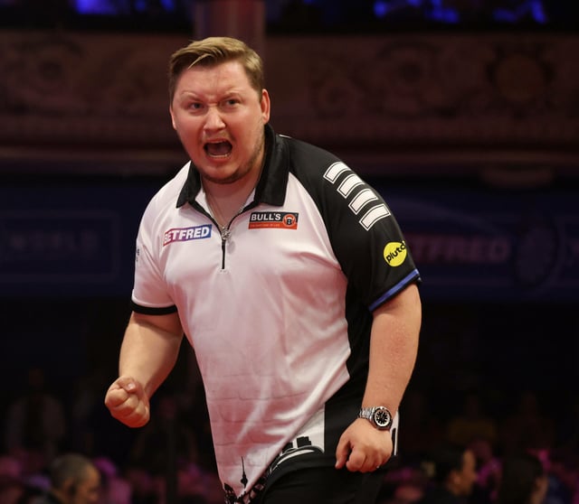Nach seinem Sprung in die Top-16 hat Martin Schindler allen Grund zur Freude.