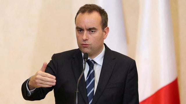 Le premier ministre, Sébastien Lecornu.