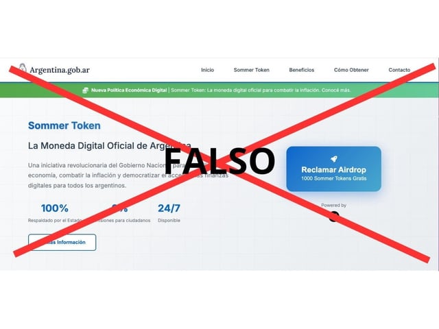 El Ministerio de Salud denunció el hackeo del sitio donde se lanzó la criptomoneda.