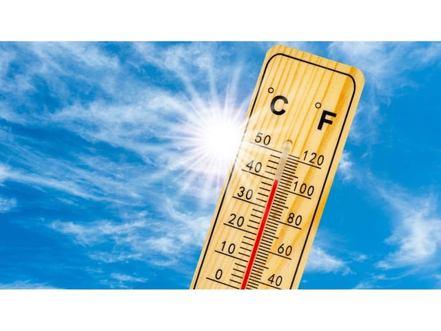 Las temperaturas serán más altas en lo que queda del año.