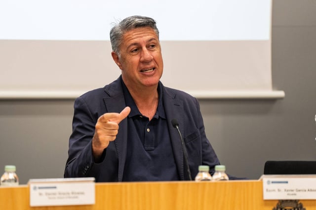 El Alcalde Xavier Garcia Albiol.